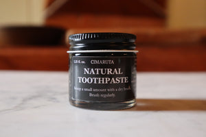 Activated Charcoal Natural Toothpaste 1.25 oz